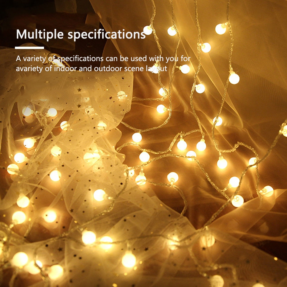 Outdoor Camping String Light 2 Modes Waterproof