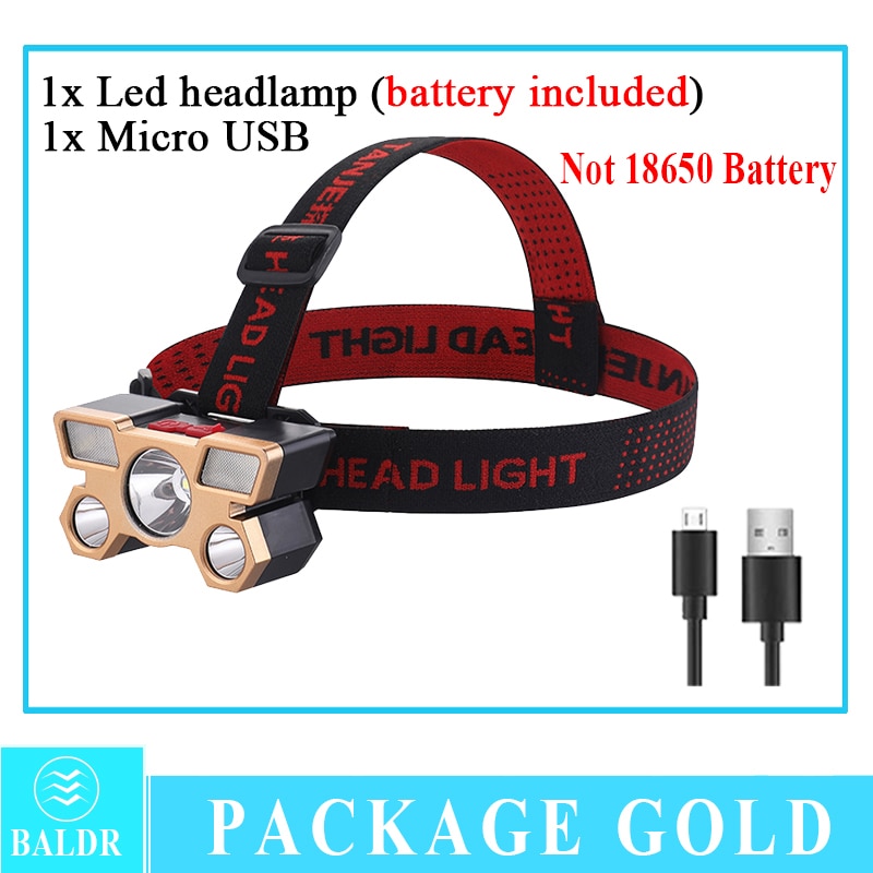 USB Rechargeable Headlamp