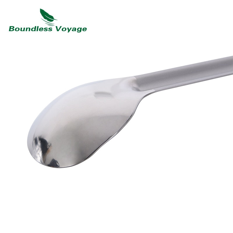 Boundless Voyage Long Handle Spoon Spork Mess Kit