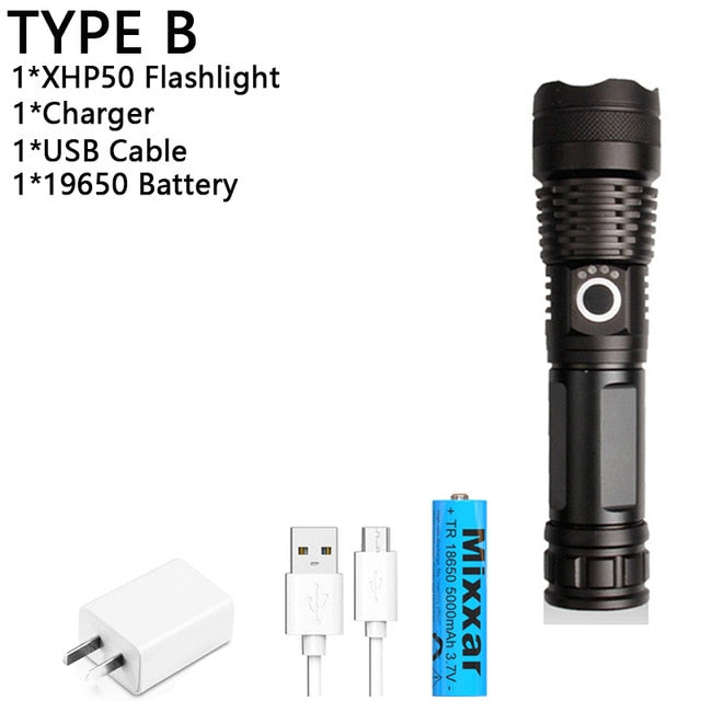 LED/Powerful/Rechargeable/Tactical Flashlight