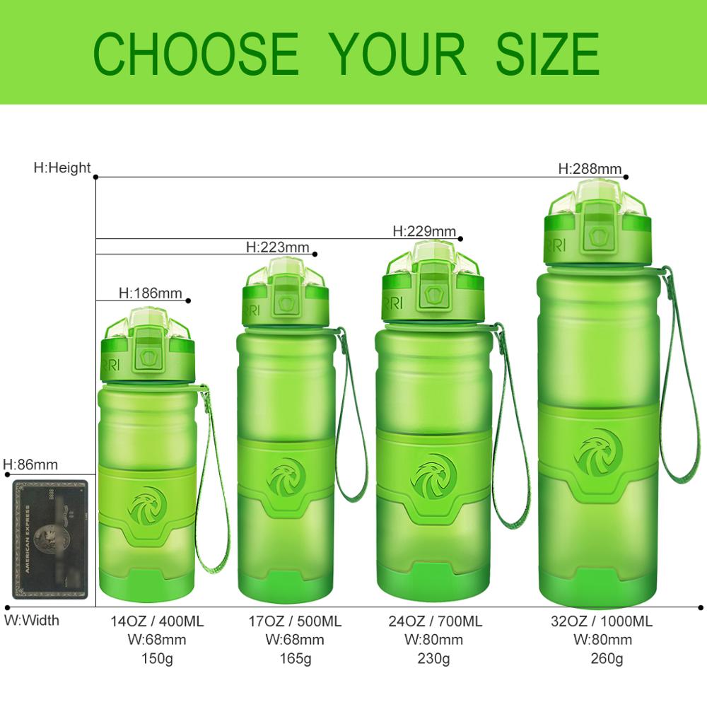 ZORRI Water Bottle Bpa Free Eco-Friendly