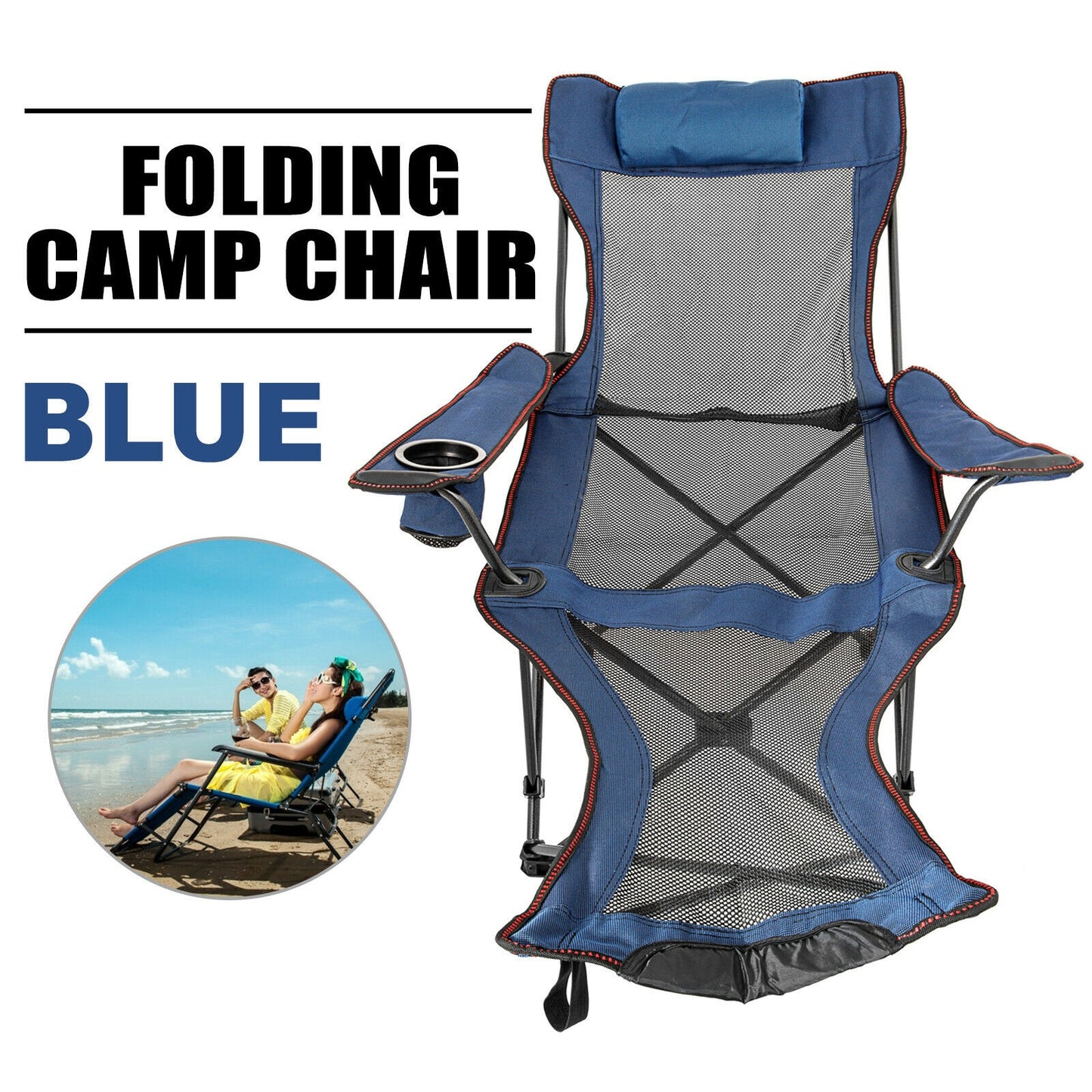 VEVOR Outdoor Folding Camp Chair