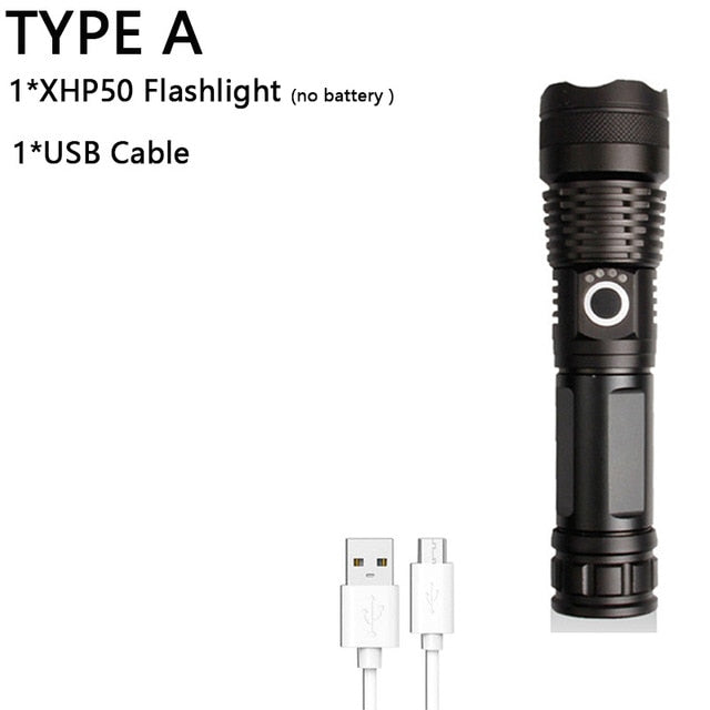 LED/Powerful/Rechargeable/Tactical Flashlight