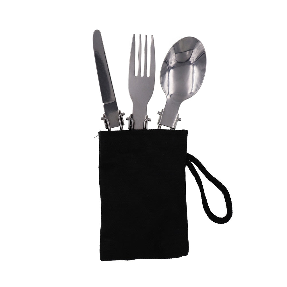 Stainless Steel Folding Silverware