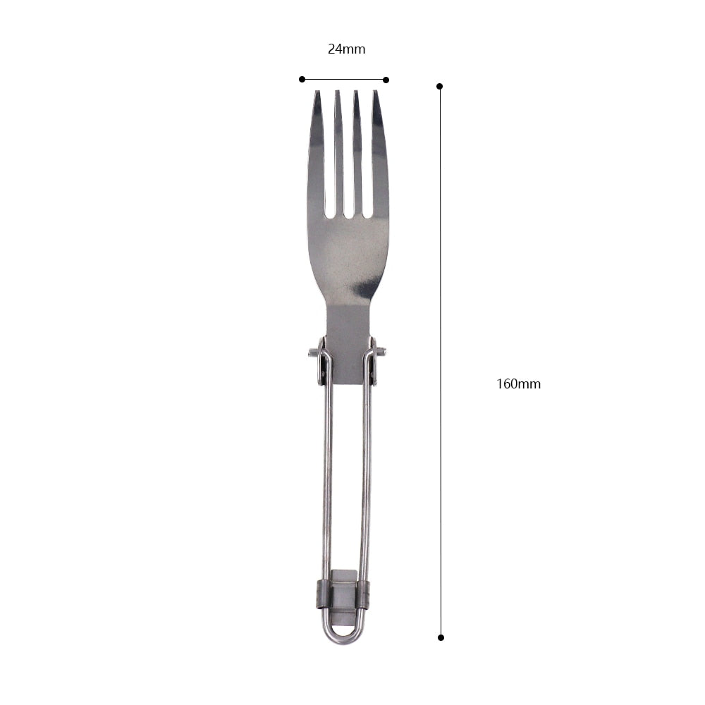 Stainless Steel Folding Silverware