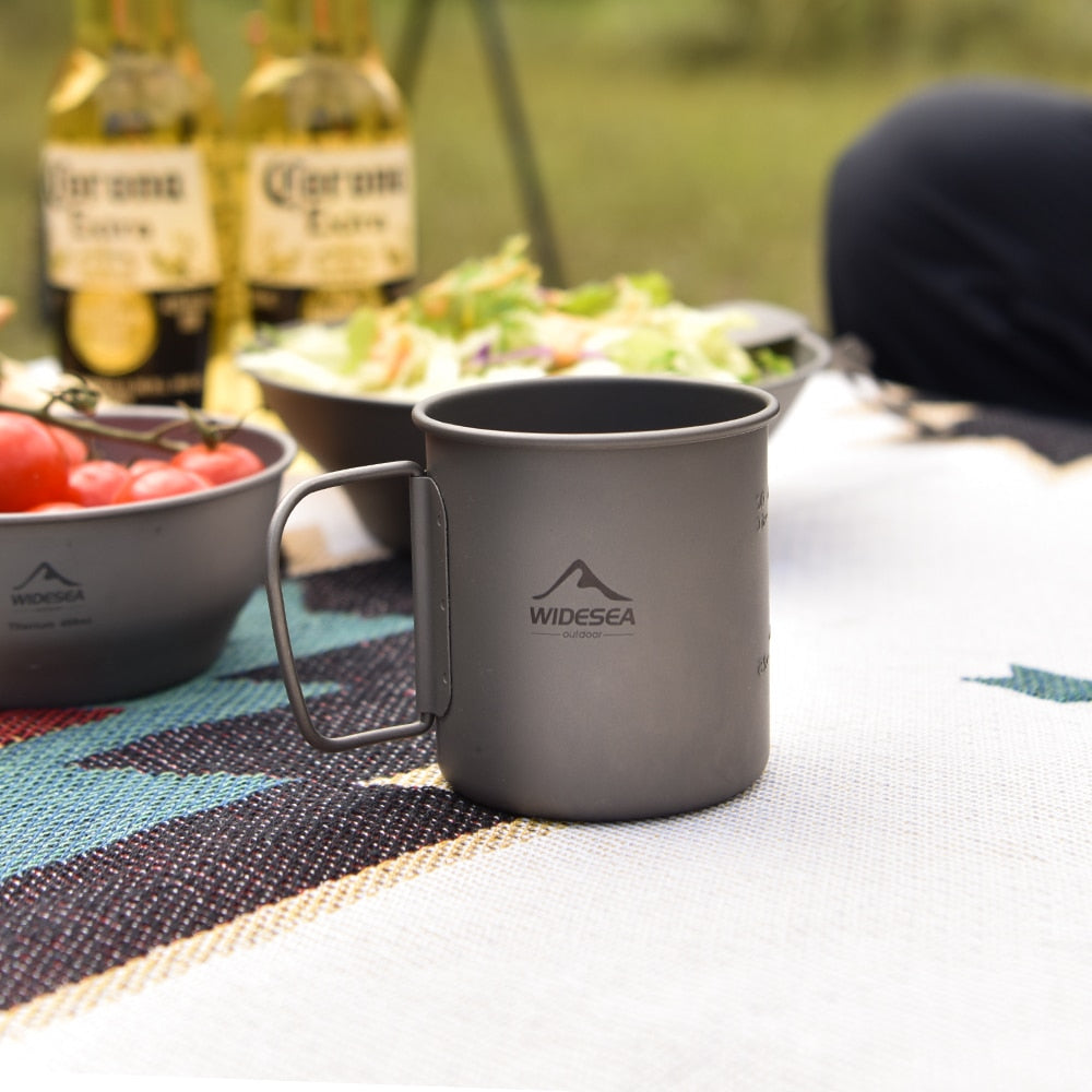 Titanium Camping Cookware