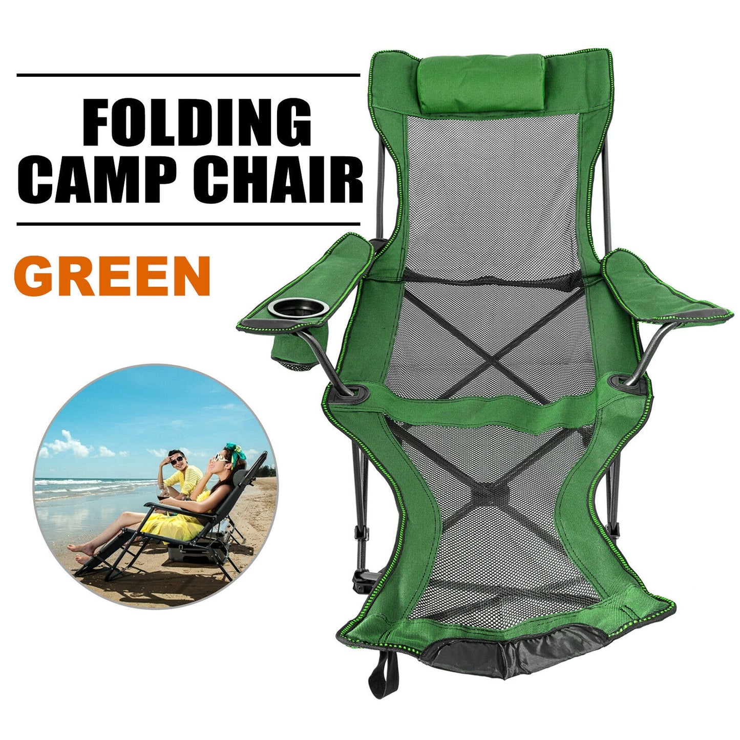 VEVOR Outdoor Folding Camp Chair