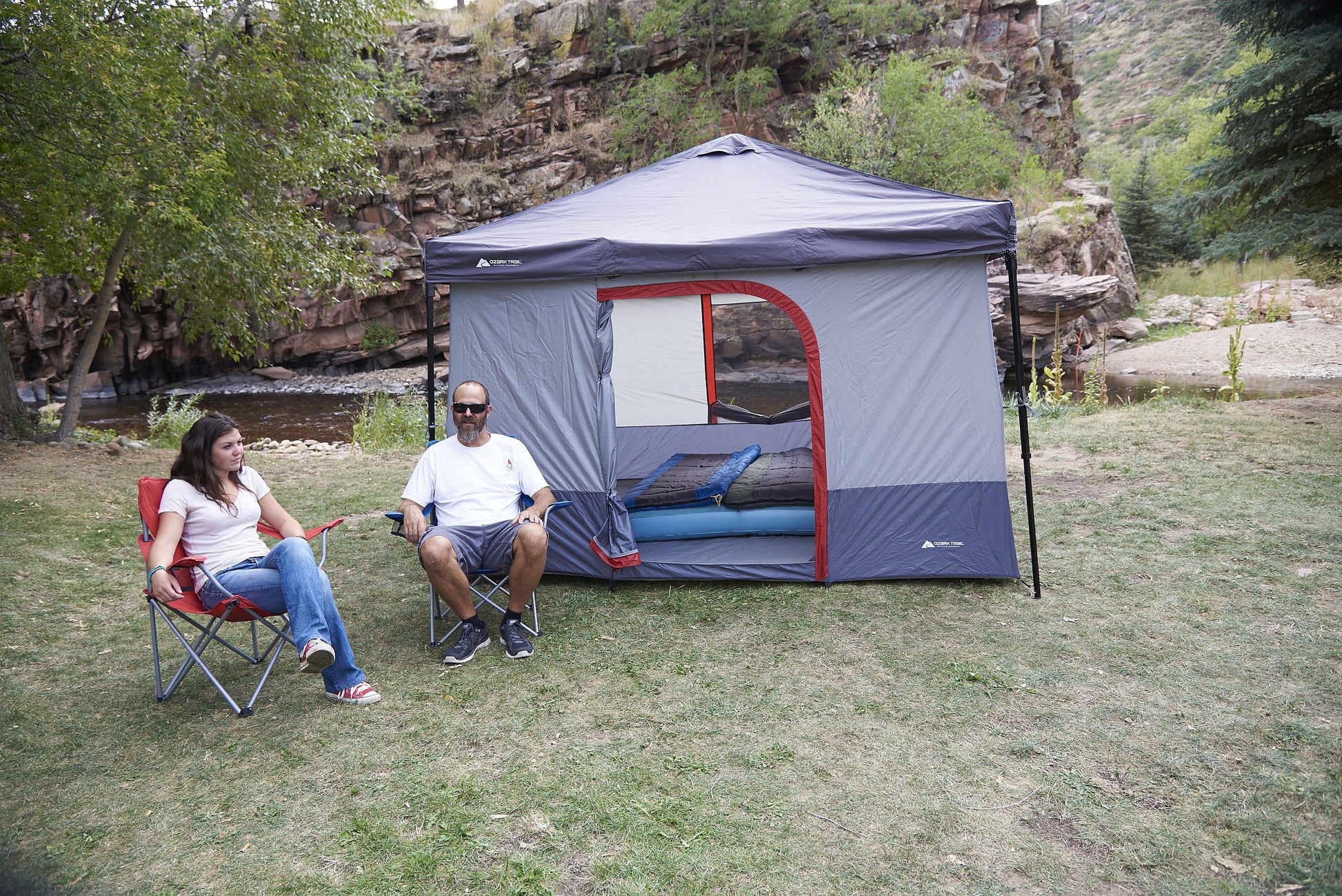 Ozark Trail ConnecTent 6-Person Canopy Tent – homecomfortscamping