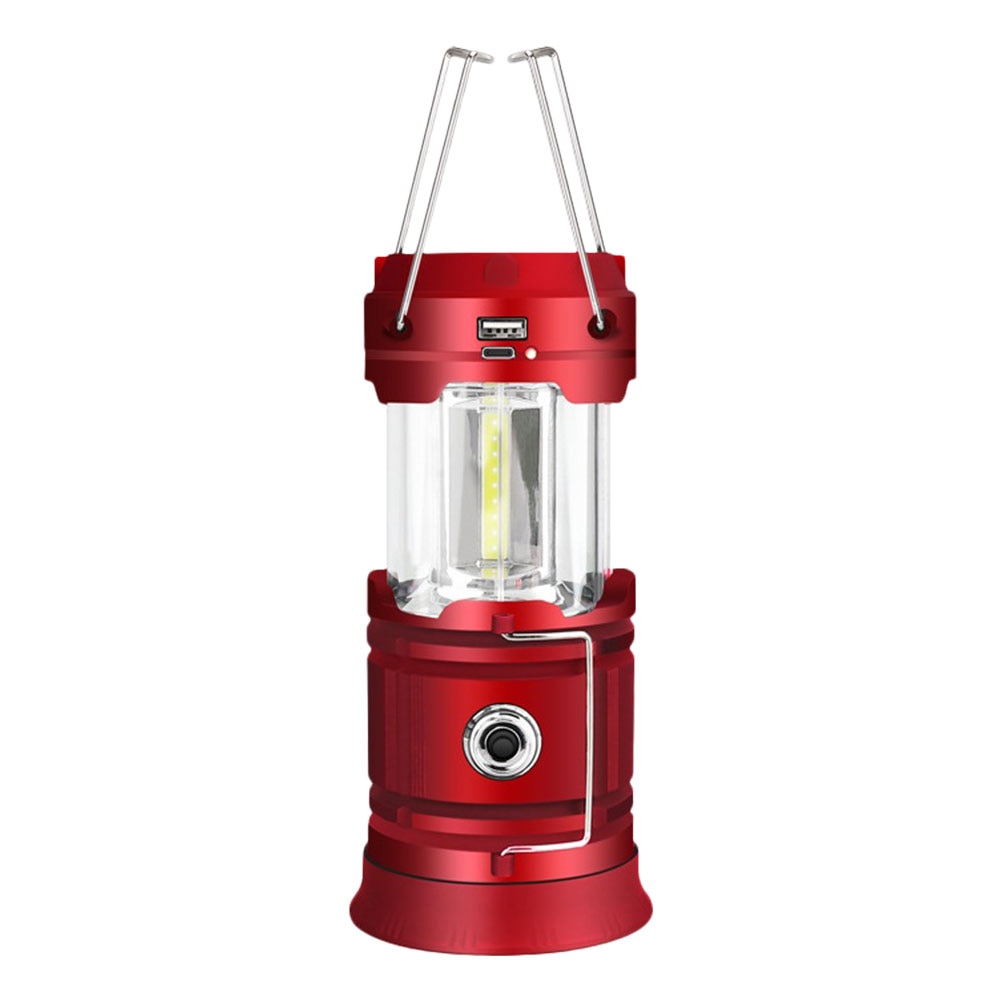 Camping Lantern 1200mAh USB Rechargeable Solar Charging