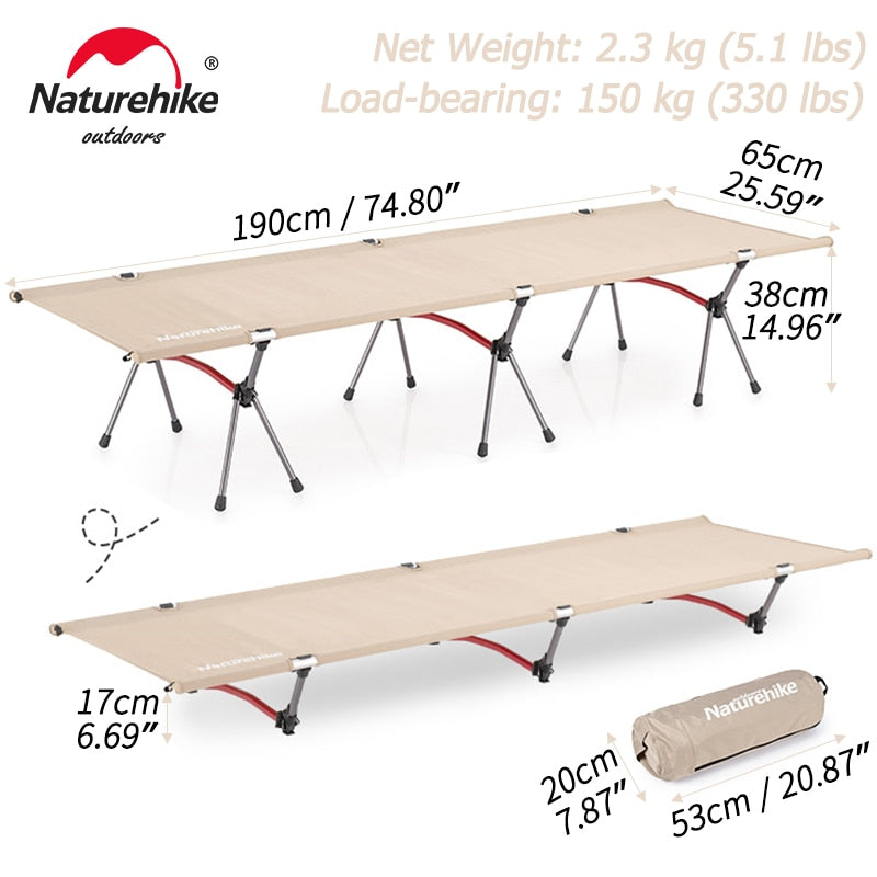 Naturehike Camping Cot Lightweight