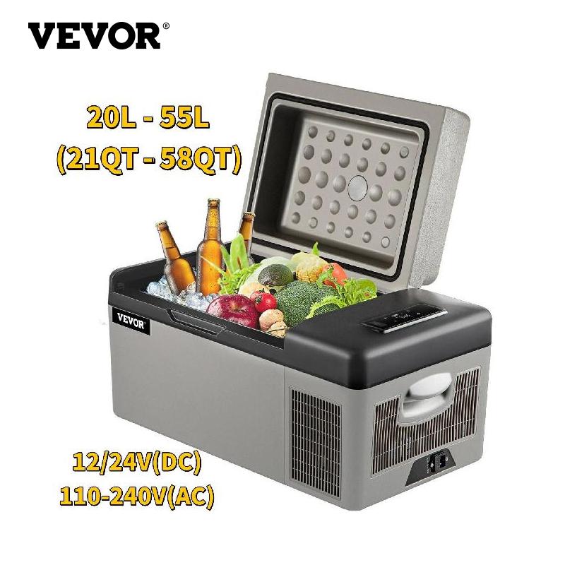 VEVOR Car Mini Fridge Freezer Portable