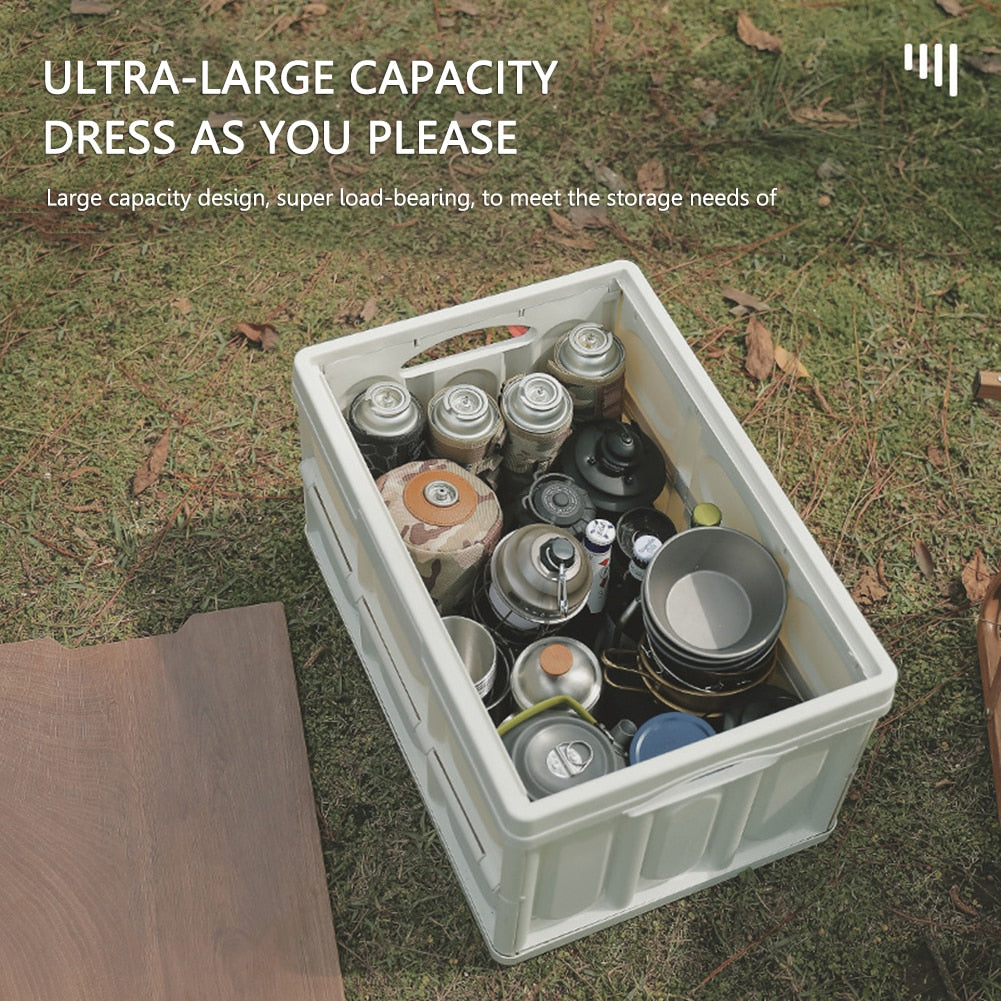 Camping Folding Storage Box with Lid