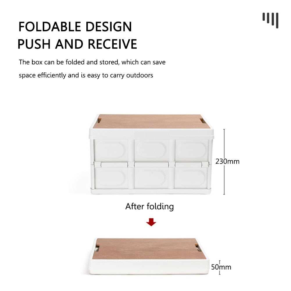 Camping Folding Storage Box with Lid