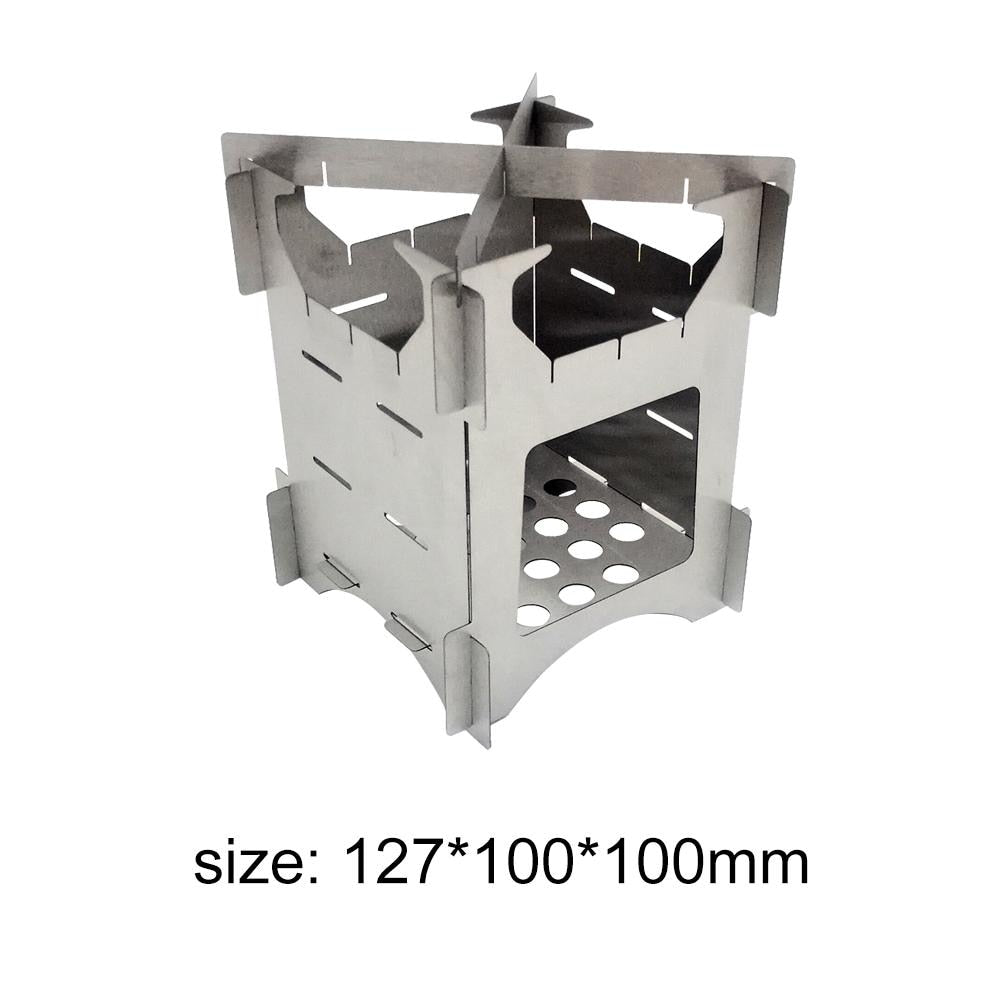 Mini Outdoor Firewood Stove Grill