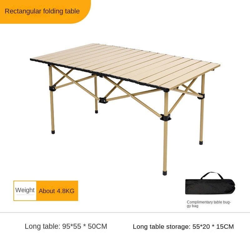 Outdoor Folding Table and Chair