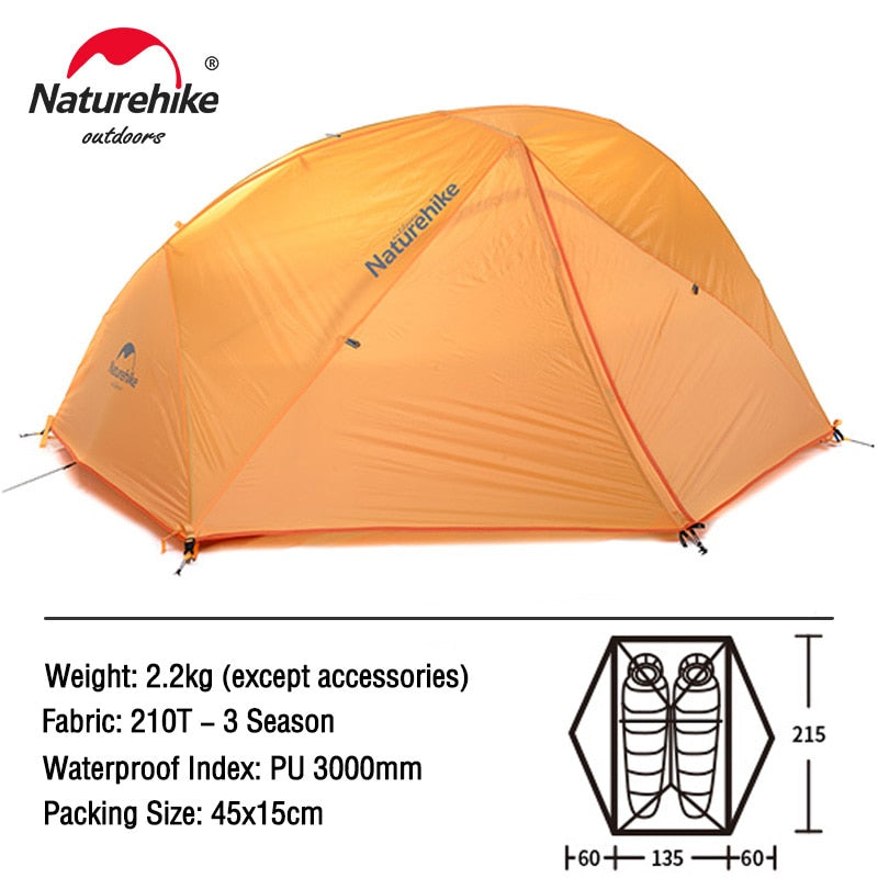 Naturehike  2 Person Ultralight Waterproof Tent