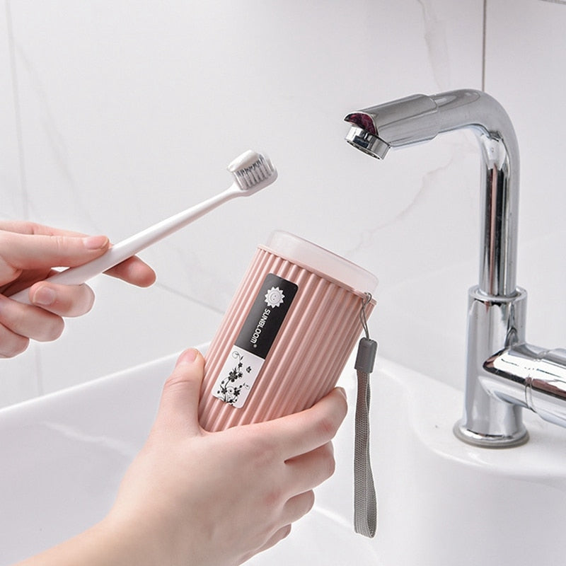 Portable Toothpaste Toothbrush Holder