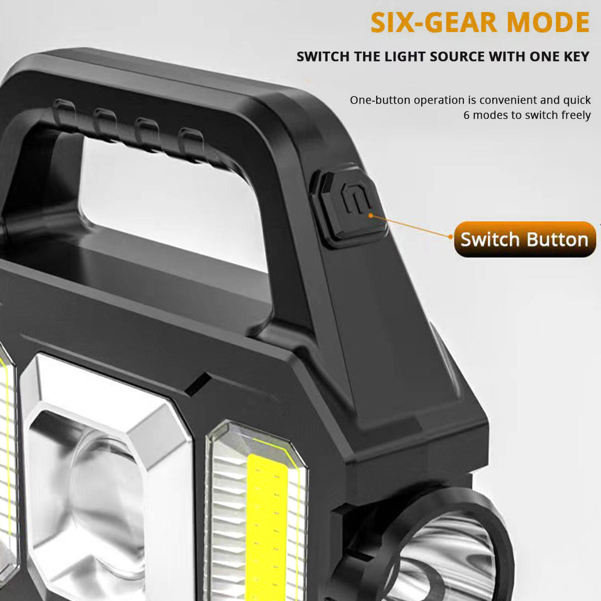 Rechargeable Waterproof Torch Light