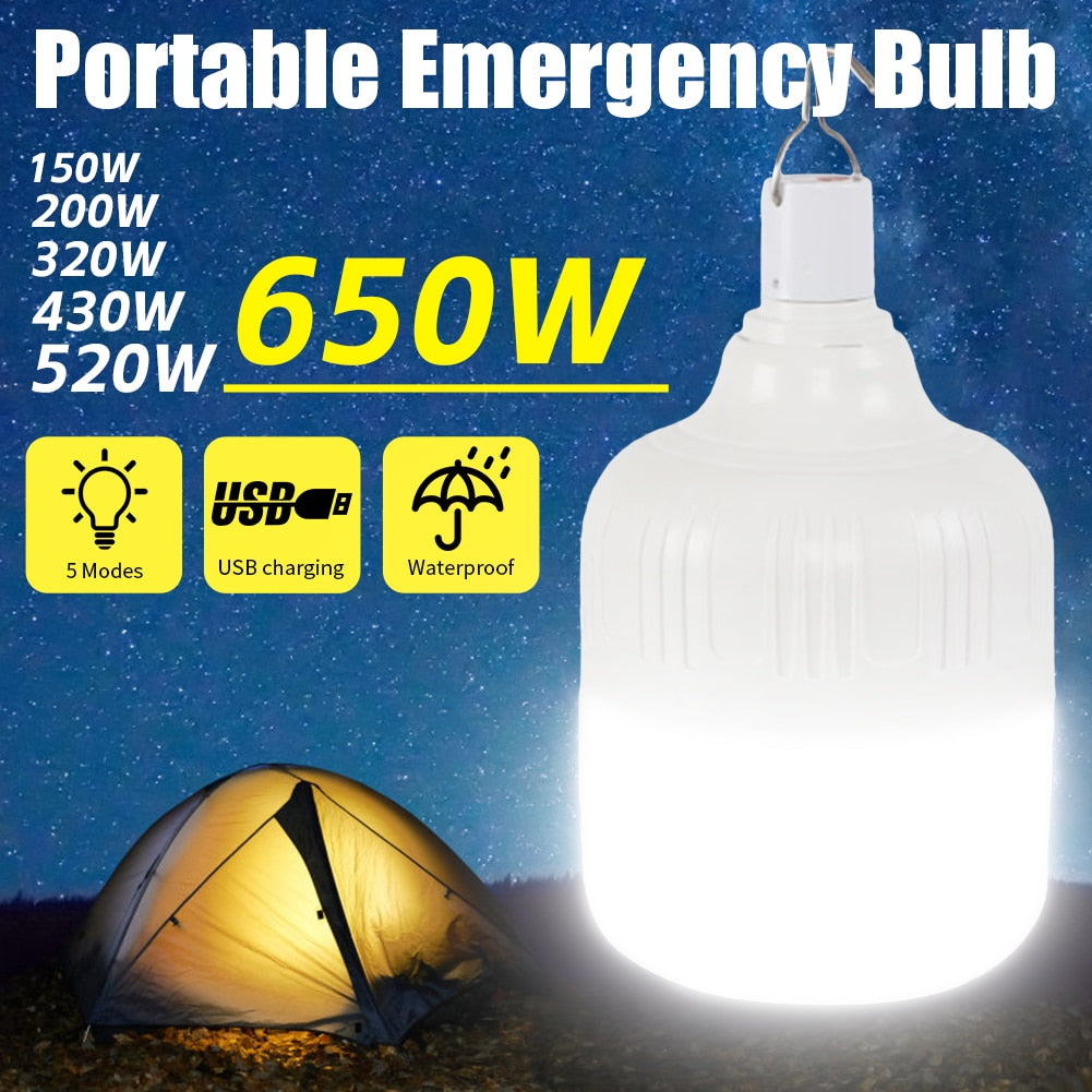 650W Portable Lanterns Camping Lamp