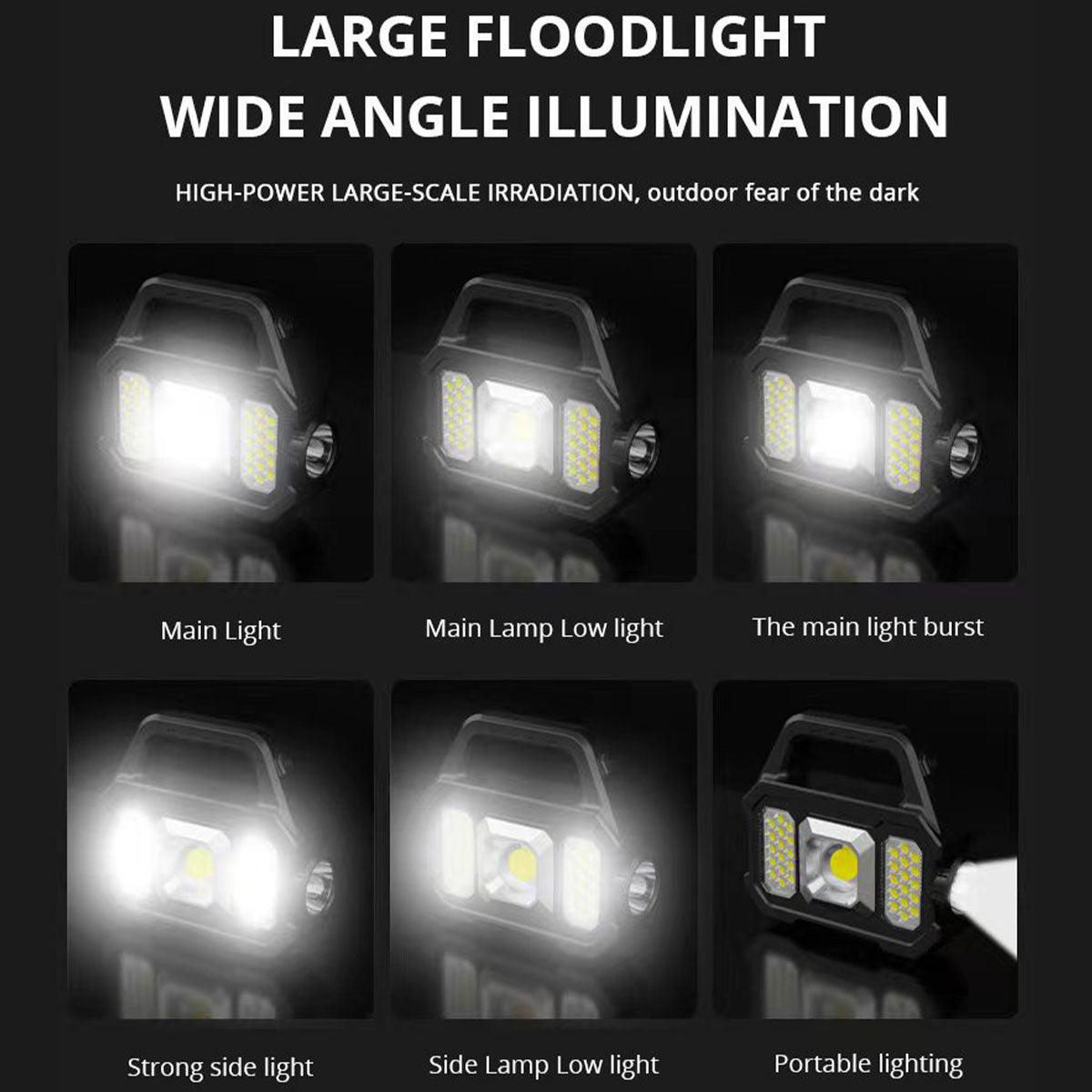 Rechargeable Waterproof Torch Light