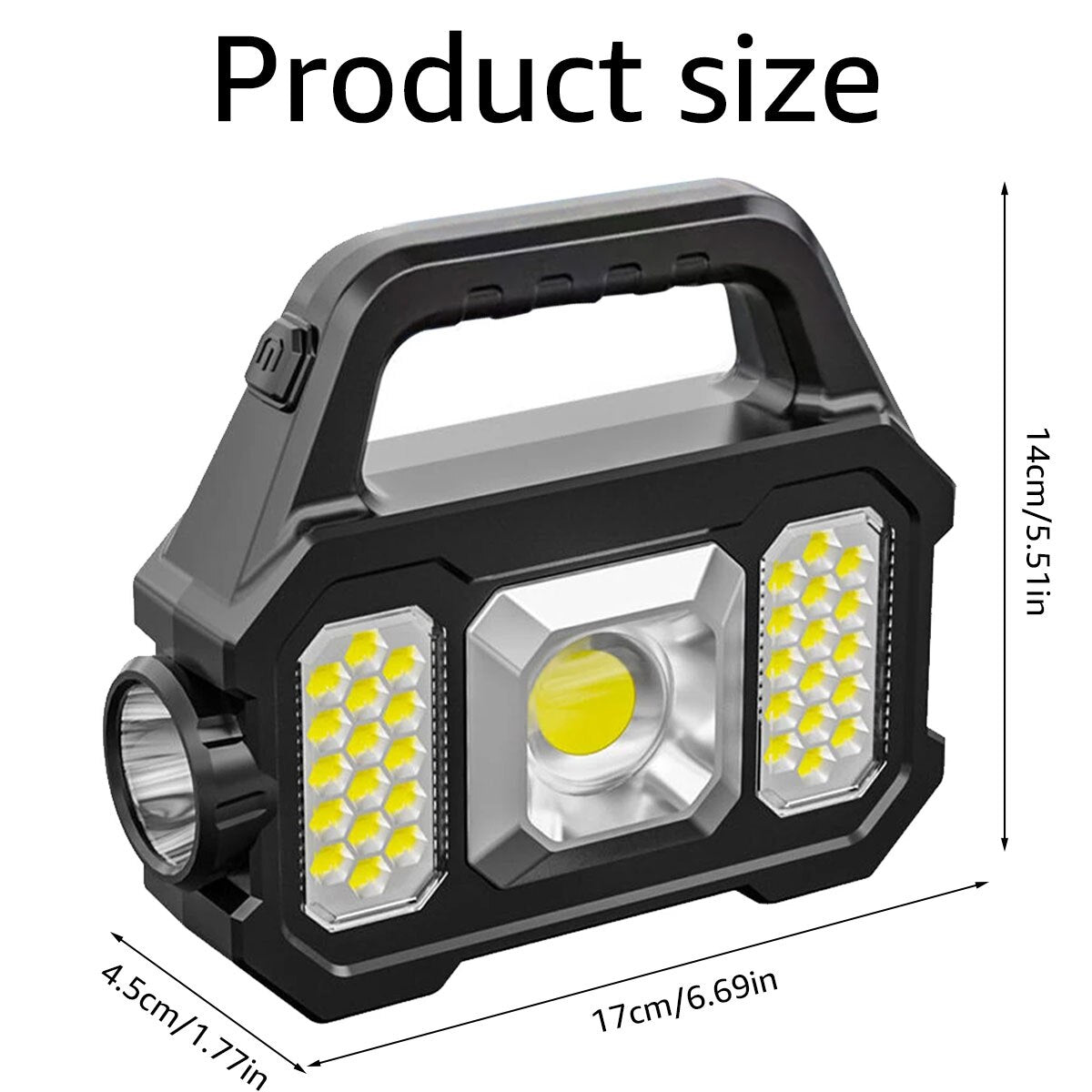 Rechargeable Waterproof Torch Light