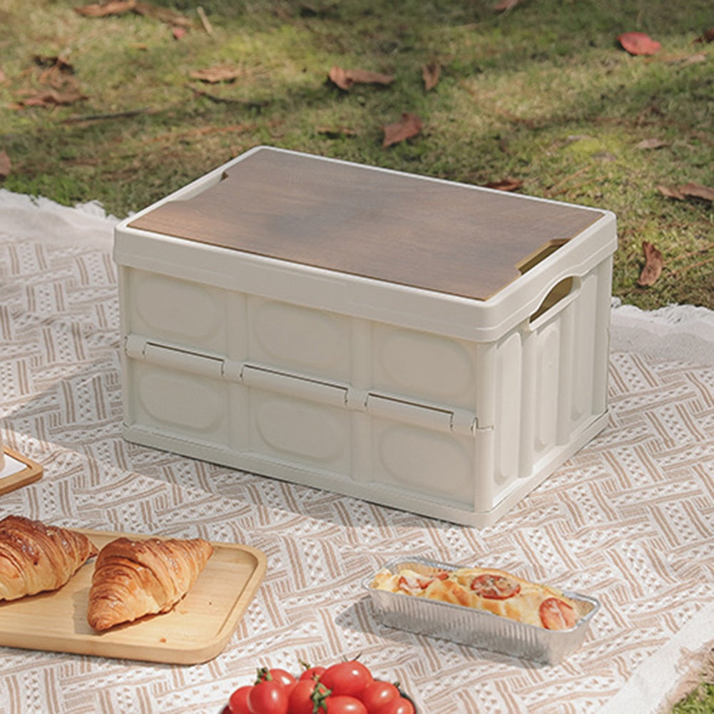 Camping Folding Storage Box with Lid