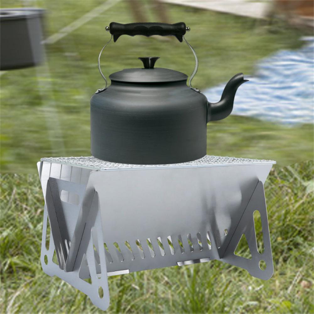 Small Folding BBQ Grill Charcoal Stainless Steel