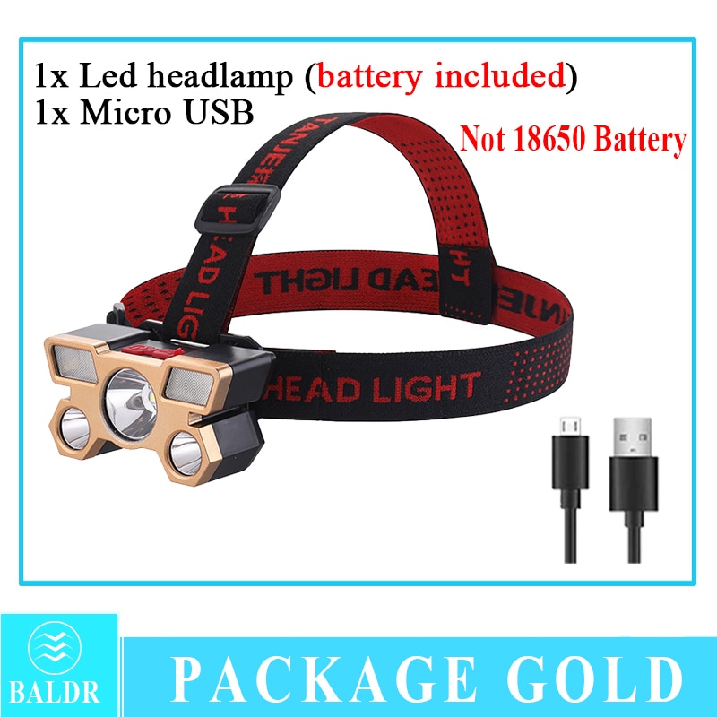 USB Rechargeable Headlamp